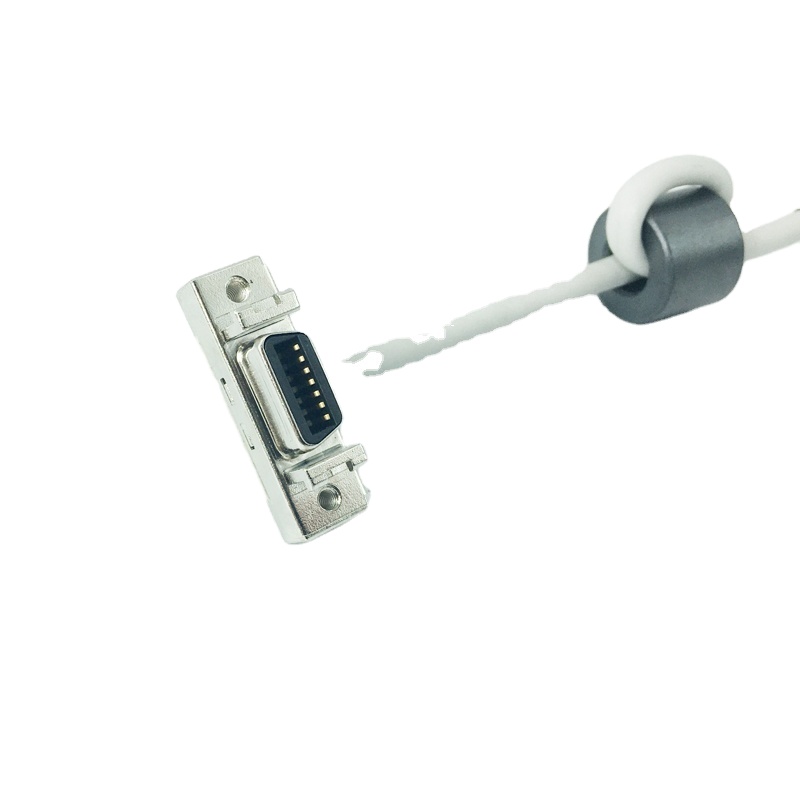 Внутренний медицинский кабель SpO2 SCSI 14Pin позолоченный коннетор до 2,54 мм 7Y 2510 терминал с сердечником и изоляционным кабелем