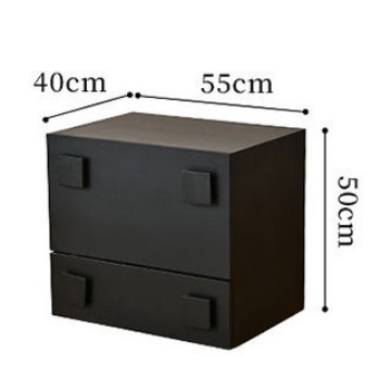 Modelo de gabinete negro Carmen * 1