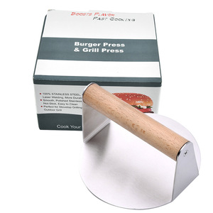 <span class=keywords><strong>Presse</strong></span> à viande rôtissoire professionnelle, assiette à <span class=keywords><strong>Steak</strong></span> au Bacon rayé pour Panini hamburger barbecue en plein air, <span class=keywords><strong>presse</strong></span> à viande rôtissoire - Product Image 5
