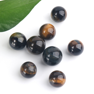 <b>Mini</b> Crystal Sphere Wholesale Good Quality Natural Small Tiger Eye Stone Ball Spheres for Decoration - Product Image 4