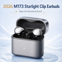Écouteurs intra-auriculaires Starlight M173 2026 à clip, ouverts, autonomie 42H, lecture 10H, son directionnel, mixage virtuel 360, Flash Link, ENC, IPX3