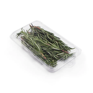 Disposable Clear Plastic Clamshell Food Container Packaging Clear Plastic Clamshells Blister Hinged Container For Herb