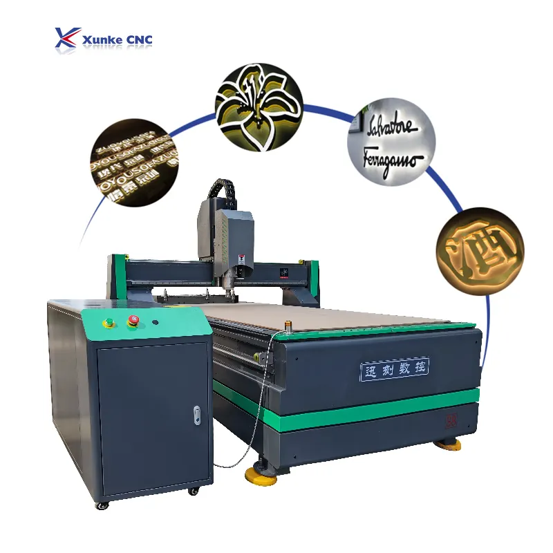 Xunke ATC CNC Router máy 220V syntec CNC 4 * 8ft lớn khu vực làm việc CNC khắc Router máy