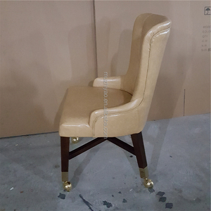 Cómoda silla con logotipo bordado de calidad de Casino, sillón VIP de Baccarat con reposabrazos, máquina <span class=keywords><strong>tragamonedas</strong></span> de póker con rollos - Product Image 4