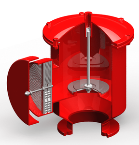 Yağ ve gaz depolama tankı için DN100 karbon çelik düşük sıcaklık patlamaya dayanıklı alev tutucu havalandırma valfi - Product Image 1