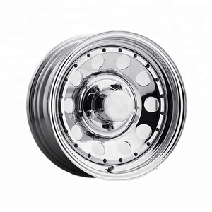 Rines Cromados de 16 Pulgadas, Rueda de Acero <span class=keywords><strong>para</strong></span> Remolque Todoterreno - Product Image 1