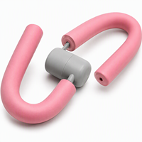 Set de Equipo de Pilates Rosa Directo de Fábrica al por Mayor con Bandas de Resistencia y Anillos Deslizantes para Yoga y Fitness en Casa