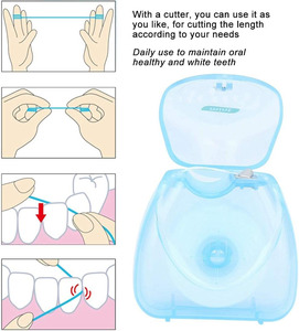 Chỉ nha khoa hương dừa mới về, làm từ tơ tự nhiên, sinh học phân hủy, dùng được nhiều lần, 100% phân hủy sinh học. - Product Image 4