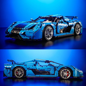 High-Quality T010 Koniseg Vehicle Cool and Exquisite Set Children's Particle Assembly <b>Model</b> Toy Gift Decoration - Product Image 3