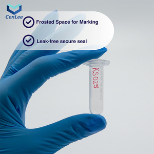 1.5ml遠心分離管接続カップ、透明アンバーブラウンプラスチック、目盛り付きマイクロ円錐底、チューブバイアル用、PP素材 - Product Image 5