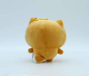 OEM/ODM Peluche de <span class=keywords><strong>chien</strong></span> gris de 8 pouces Visage potelé mignon avec yeux de poisson rouge Machine à griffes Jouets en peluche remplis de coton PP - Product Image 5