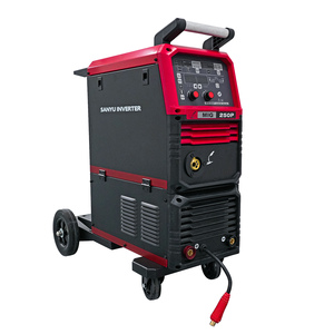 Máquina <span class=keywords><strong>de</strong></span> Soldar MIG MMA SANYU MIG-250P <span class=keywords><strong>de</strong></span> Doble Pulso <span class=keywords><strong>con</strong></span> Inversor, 250 Amperios, <span class=keywords><strong>Soldadora</strong></span> <span class=keywords><strong>de</strong></span> Aluminio <span class=keywords><strong>con</strong></span> Alimentador <span class=keywords><strong>de</strong></span> Alambre Integrado <span class=keywords><strong>de</strong></span> 15 kg - Product Image 3