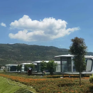 Casa Mobile intelligente con terrazza letto bagno <span class=keywords><strong>Ai</strong></span> Voice Smart Home Capsule Pod piccola casa per le vacanze barca - Product Image 2