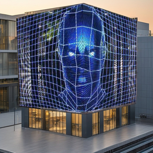 Ph6.25 p2.5 p3.91 P5 p7.82 New Arrival <span class=keywords><strong>3D</strong></span> LED trong suốt Màn hình hiển thị ba chiều màn hình cho trung tâm mua sắm Áp phích quảng cáo - Product Image 2