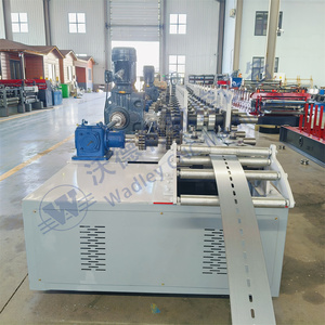 Galvanized Steel Slotted Photovoltaic Stent Bracket Solar Rack C Strut Channel Roll Forming Machine Solar Roll Forming Machine - Product Image 3
