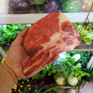 Simulation de côtelettes d'agneau crues en plastique rouleaux de <span class=keywords><strong>boeuf</strong></span> steak modèle alimentaire accessoires de viande de cowboy pour décoration d'hôtel de restaurant occidental - Product Image 2