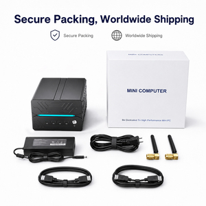 มินิพีซี AMD <span class=keywords><strong>Ryzen</strong></span> 9 9950X3D <span class=keywords><strong>Ryzen</strong></span> 7 9800X3D เวิร์กสเตชัน AI คอมพิวเตอร์เล่นเกม แรม DDR5 มินิพีซีเกมมิ่งพร้อมการ์ดจอ Windows 11 - Product Image 5