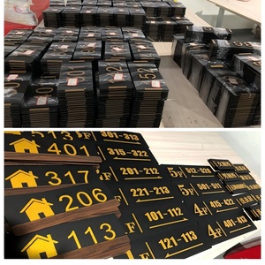 <strong>Floating</strong> Acrylic <strong>House</strong> <strong>Numbers</strong> Are Used for Hotels, Apartments, Homes, and Building Door <strong>Number</strong> Indications. - Product Image 6
