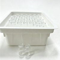 Flacon en verre borosilicate stérile transparent 10R RTU pour un emballage de qualité
