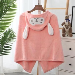 Serviettes à capuche pour garçons et filles, peignoir <span class=keywords><strong>de</strong></span> <span class=keywords><strong>bain</strong></span>, serviette <span class=keywords><strong>de</strong></span> plage à capuche pour enfants - Product Image 3