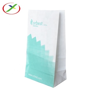 Desechables de papel Kraft respetuoso del medio ambiente para el mareo vómito de papel de color de la aerolínea bolsa de basura - Product Image 4