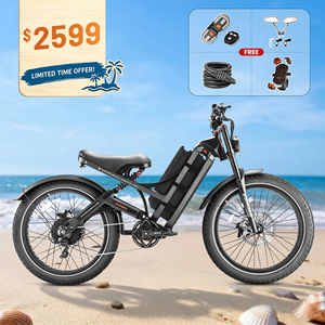 Precio al por mayor Eahora Romeo Ultra SHIMANO 7 velocidades Guardabarros delanteros y traseros de plástico Batería de litio de 60V 70AH Bicicleta eléctrica - Product Image 3
