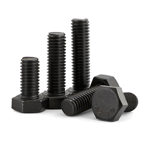Vis à tête hexagonale ASME ANSI 3/8 7/16" 1/2" UNC UNF en acier au carbone zingué, classe 8.8, M10 <span class=keywords><strong>M13</strong></span> M16/80 - Product Image 3