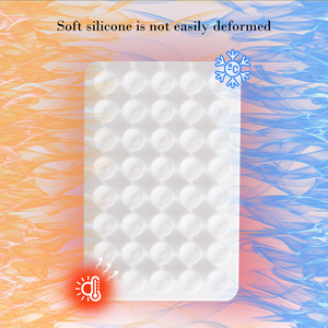 40 capsule Double face in gomma siliconica ventosa porta telefono mani libere forte presa per Pad per cellulare - Product Image 3