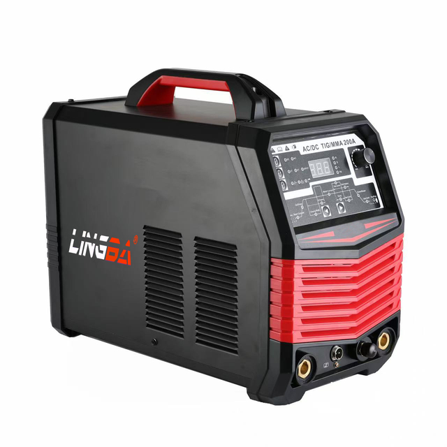 LINGBA Quality Certifications Tig Welder 230V 200A AC/DC Welding Machine TIG MMA Inverter Welding Welders