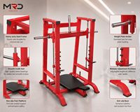 Presse à jambes verticale à charge libre pour Squat, Quad, Glute, Mollets et Entraînement de la partie inférieure du corps, en Acier Inoxydable, Usage Commercial