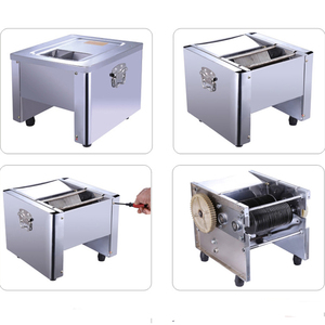 เครื่องหั่นเนื้อสเตนเลสสตีล 110V 220V สำหรับเนื้อวัว เนื้อไก่ อกไก่ เนื้อสด หั่นเป็นเส้น หั่นเป็นชิ้น เครื่องตัดเนื้อ - Product Image 2