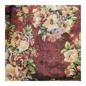 Tissu jacquard 100% polyester Keqiao, fabrication Echo a Mona Gobelin - Product Image 1