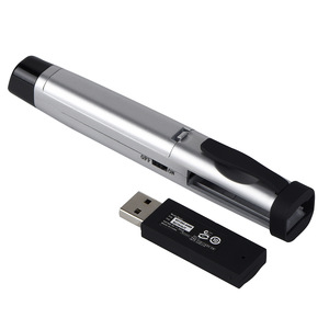 TB-13 รีโมทเลเซอร์ไร้สาย 2.4G สำหรับงานนำเสนอ PPT พร้อมตัวรับสัญญาณ USB ระยะ 10 เมตร - Product Image 1
