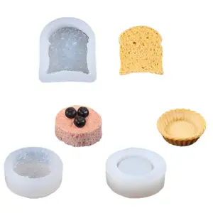 Stampo in Silicone a candela profumata fai da te <span class=keywords><strong>per</strong></span> fare la simulazione di pane <span class=keywords><strong>crostata</strong></span> di uova <span class=keywords><strong>crostata</strong></span> torta di Mousse <span class=keywords><strong>per</strong></span> biscotti - Product Image 1