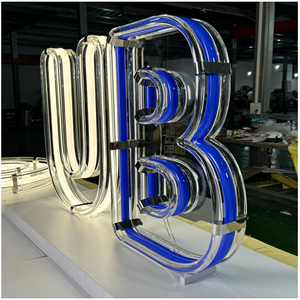 Letras 3D de Acrílico para Exteriores, Letreros de Neón 3D, Letras de Neón Acrílicas 360 - Product Image 1