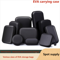 Étui de transport professionnel personnalisé en EVA rigide avec fermeture éclair, de haute qualité, résistant à l'eau, pour outils, avec fermeture éclair en métal/plastique, idéal pour les voyages