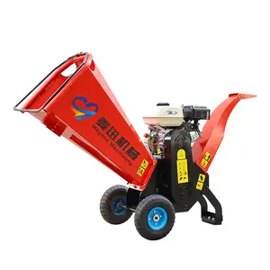 Movable easy to operate wood Chipper shredder machine