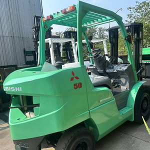 Japan Original <b>Used</b> Mitsubishi FD50 5 Ton Diesel Forklift Medium Duty Logistics Equipment - Product Image 1