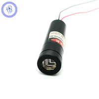 650nm 5mW Red Dot Line Cross Laser Module Head Réglable 3V-5V