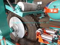Presse à bande de roulement de pneus / Machine de construction de pneus usagés / Ligne de rechapage de pneus pour rendre les pneus comme neufs