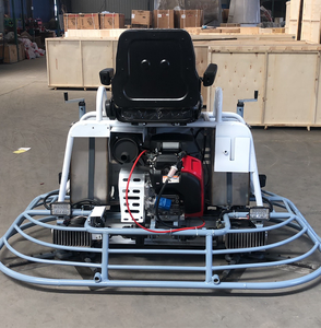 Beton maschinen Zementmörtel Polier fahrt auf Power <span class=keywords><strong>Trowel</strong></span> Benzin Beton Finishing Kelle Maschine - Product Image 4