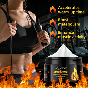 Crème <span class=keywords><strong>Amincissante</strong></span> Chaude Brûle-Graisse pour Ventre, Poitrine, Taille, Ventre, <span class=keywords><strong>Visage</strong></span>, Corps, Perte de Poids, Effets Secondaires Nuls, Logo Privé - Product Image 3