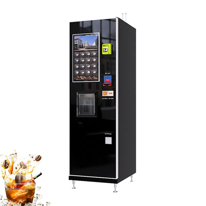 Kaffee maschinen automat Voll automatischer Verkaufs automat für Kaffee Kaffee automaten