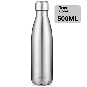 500ML transfrontalier européen américain pour <span class=keywords><strong>bouteille</strong></span> en plein air voiture sport tasse à eau 304 acier inoxydable vide Thermos Coke tasse - Product Image 6