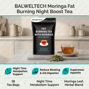 Té Herbal Natural Puro para Quemar Grasa con Moringa para la Digestión y Control del Apetito para Mujeres y Hombres (Venta al Por Mayor) - Product Image 6