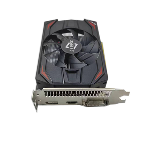 Hongyi 100% nuevo <span class=keywords><strong>RX550</strong></span> <span class=keywords><strong>4G</strong></span> escritorio GPU Greafica tarjeta de vídeo RX 550 4GB DDR5 PC tarjeta gráfica para juegos PC GDDR5 ventilador de memoria de vídeo - Product Image 2