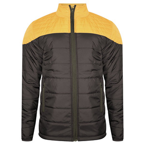 Premium Quality Men's High Street Winter Jackets Quality Custom Label <b>Canvas</b> Stand Collar Winter Zipper Closure Reversible - Product Image 1