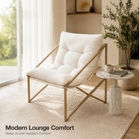 Fauteuil inclinable moderne et relaxant, chaise à bascule, pour chambre à coucher, salon, bureau à domicile, hauteur réglable, utilisation intérieure/extérieure