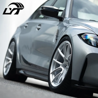 Jantes LYT personnalisées monobloc forgées à profil profond, 18, 19, 20, 21, 22 pouces, 5 trous, en alliage d'aluminium, compatibles avec BMW, Mercedes, Audi, Lexus