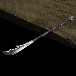 Chinese Forged <strong>Crafts</strong> Tea <strong>Knife</strong> Classic Ancient Guan Gong <strong>Knife</strong> Reprint Stainless Steel - Product Image 3